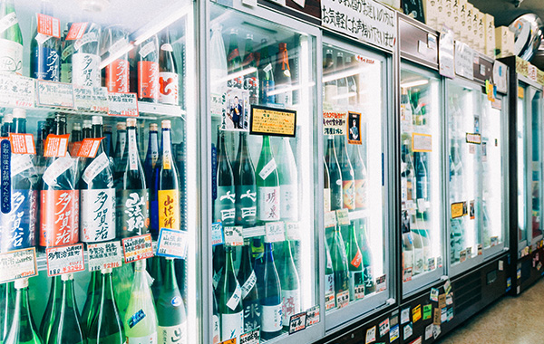 地酒の飲み比べ